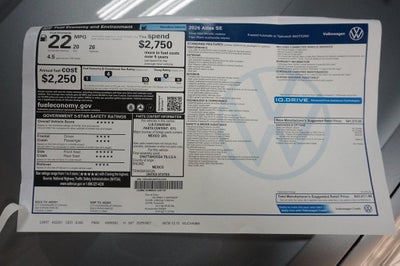 2026 Volkswagen Atlas 2.0T SE