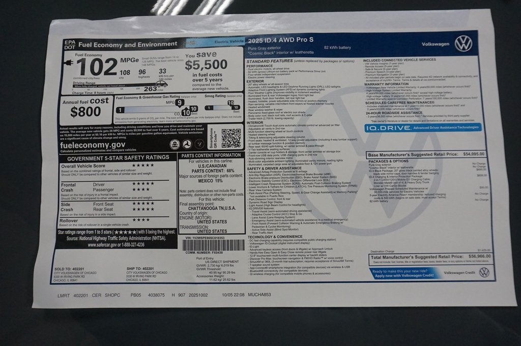 2025 Volkswagen ID.4 Pro S