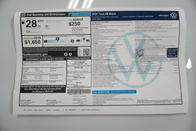 2027 Volkswagen Taos 1.5T SE Black