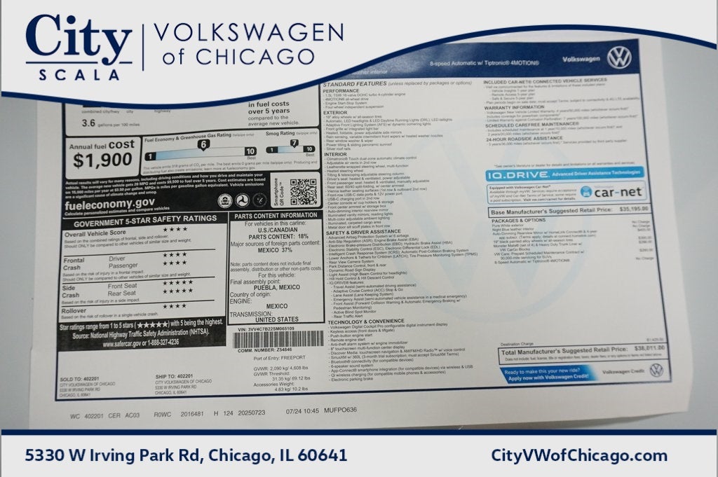 2025 Volkswagen Taos 1.5T SEL