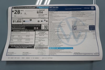 2027 Volkswagen Taos 1.5T SEL
