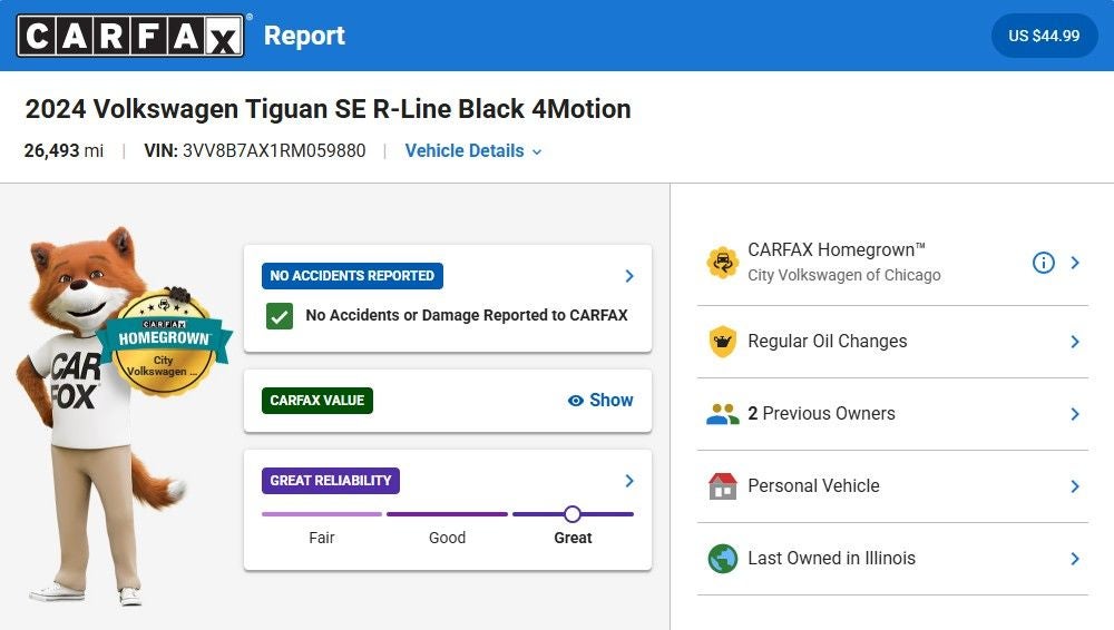 2024 Volkswagen Tiguan 2.0T SE R-Line Black