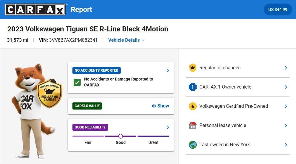 2023 Volkswagen Tiguan 2.0T SE R-Line Black