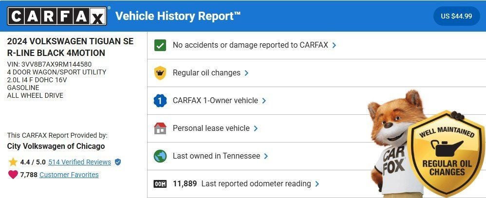 2024 Volkswagen Tiguan 2.0T SE R-Line Black