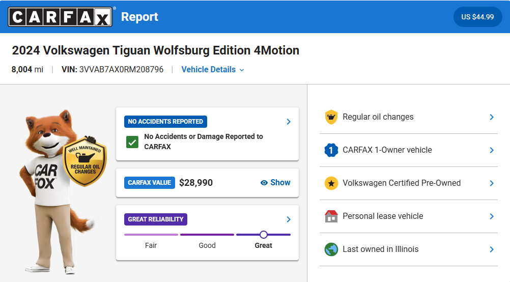 2024 Volkswagen Tiguan 2.0T Wolfsburg Edition