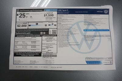 2026 Volkswagen Tiguan 2.0T S