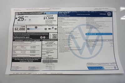 2026 Volkswagen Tiguan 2.0T S