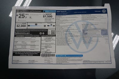 2026 Volkswagen Tiguan 2.0T S