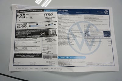 2026 Volkswagen Tiguan 2.0T S