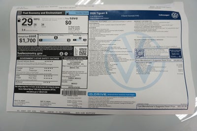 2026 Volkswagen Tiguan 2.0T S