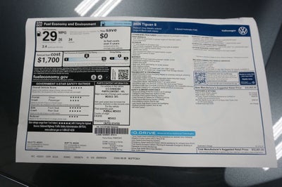 2026 Volkswagen Tiguan 2.0T S