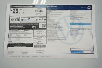 2026 Volkswagen Tiguan 2.0T SE