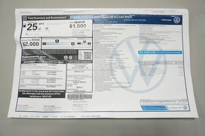 2026 Volkswagen Tiguan 2.0T SE R-Line Black