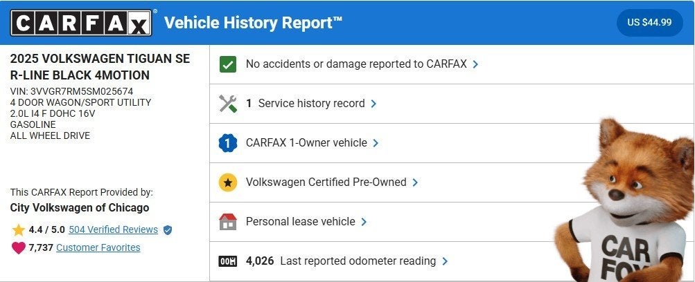 2025 Volkswagen Tiguan 2.0T SE R-Line Black