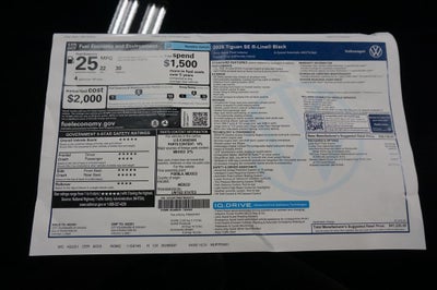 2026 Volkswagen Tiguan 2.0T SE R-Line Black