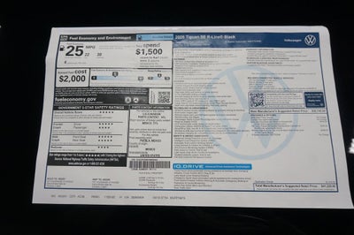 2026 Volkswagen Tiguan 2.0T SE R-Line Black