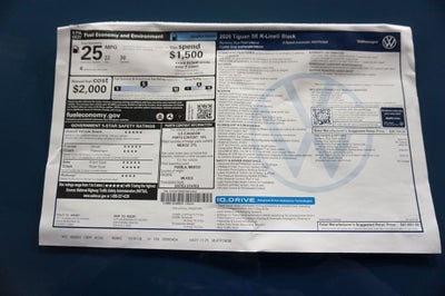 2026 Volkswagen Tiguan 2.0T SE R-Line Black