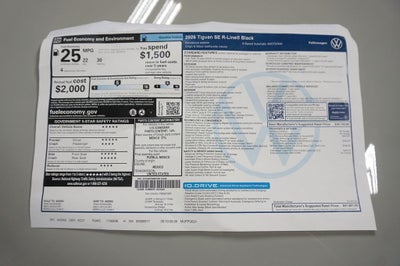 2026 Volkswagen Tiguan 2.0T SE R-Line Black