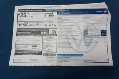 2026 Volkswagen Tiguan 2.0T SE