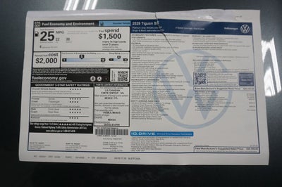 2026 Volkswagen Tiguan 2.0T SE