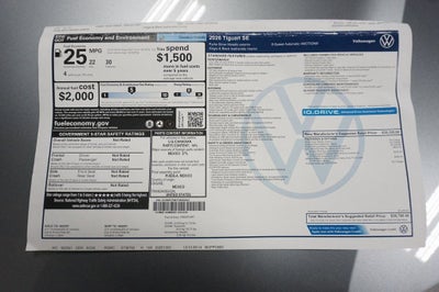 2026 Volkswagen Tiguan 2.0T SE