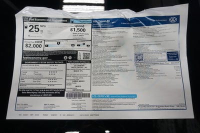 2026 Volkswagen Tiguan 2.0T SE