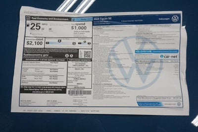 2025 Volkswagen Tiguan 2.0T SE
