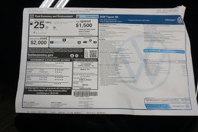 2026 Volkswagen Tiguan 2.0T SE