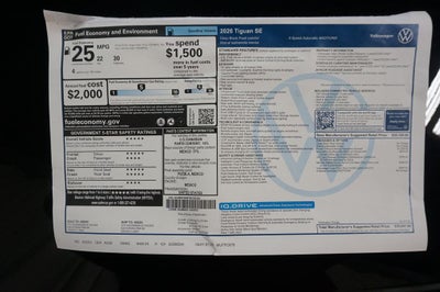 2026 Volkswagen Tiguan 2.0T SE