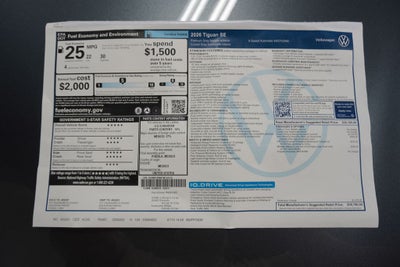 2026 Volkswagen Tiguan 2.0T SE