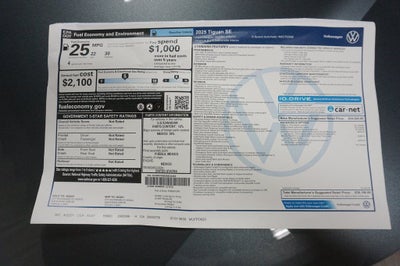 2025 Volkswagen Tiguan 2.0T SE