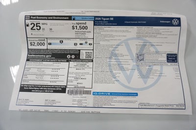 2026 Volkswagen Tiguan 2.0T SE