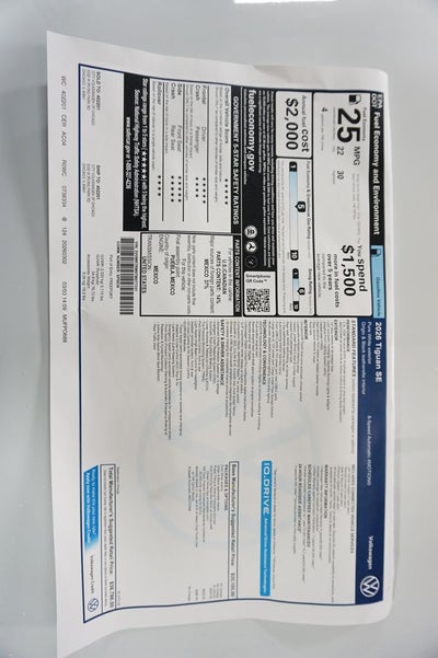 2026 Volkswagen Tiguan 2.0T SE