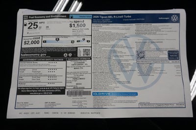 2026 Volkswagen Tiguan 2.0T SEL R-Line Turbo