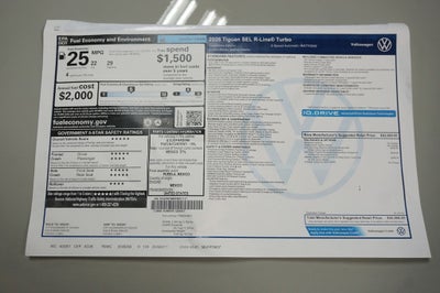 2026 Volkswagen Tiguan 2.0T SEL R-Line Turbo