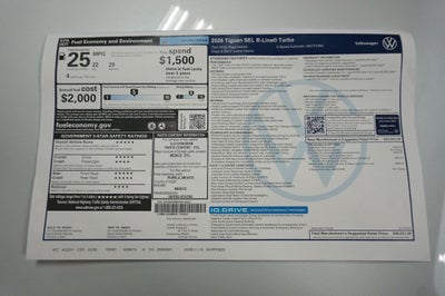 2026 Volkswagen Tiguan 2.0T SEL R-Line Turbo