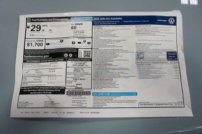 2026 Volkswagen Jetta GLI 2.0T Autobahn