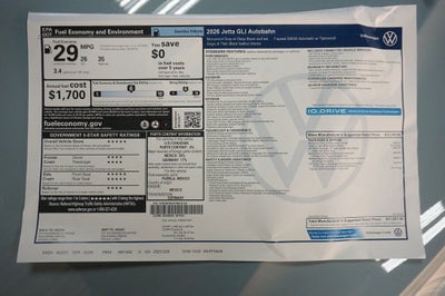 2026 Volkswagen Jetta GLI 2.0T Autobahn