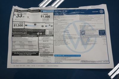 2026 Volkswagen Jetta 1.5T SE