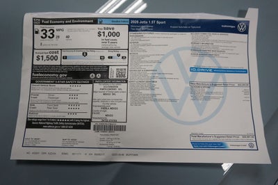 2026 Volkswagen Jetta 1.5T Sport