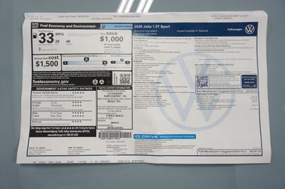 2026 Volkswagen Jetta 1.5T Sport