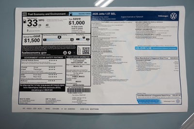 2026 Volkswagen Jetta 1.5T SEL