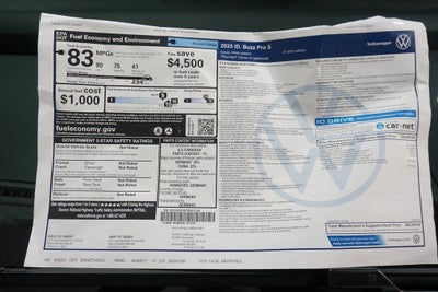 2025 Volkswagen ID. Buzz Pro S