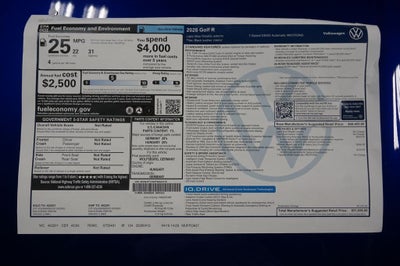 2026 Volkswagen Golf R 2.0T