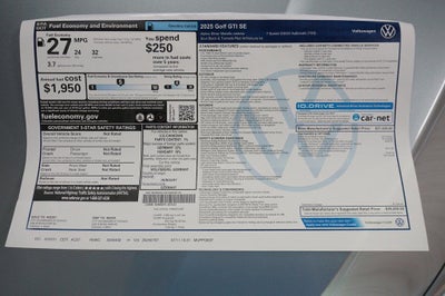 2025 Volkswagen Golf GTI 2.0T SE