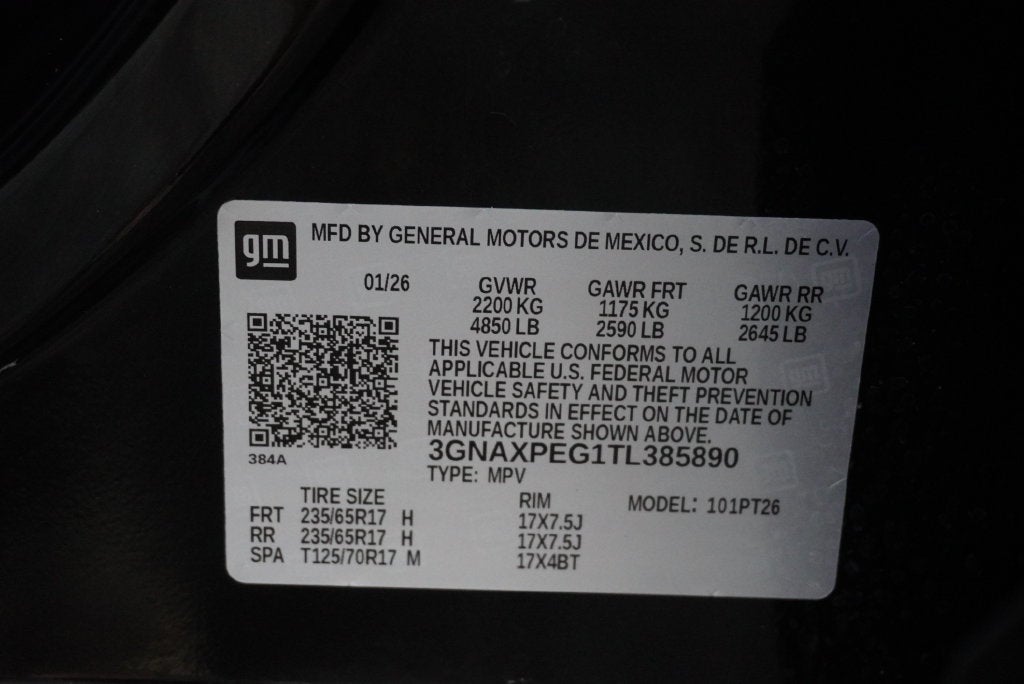 2026 Chevrolet Equinox LT