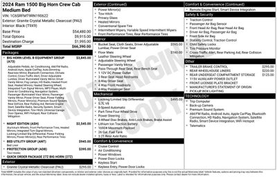 2024 RAM 1500 Big Horn/Lone Star