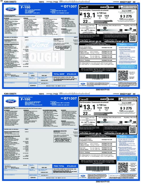 2021 Ford F-150 Lariat