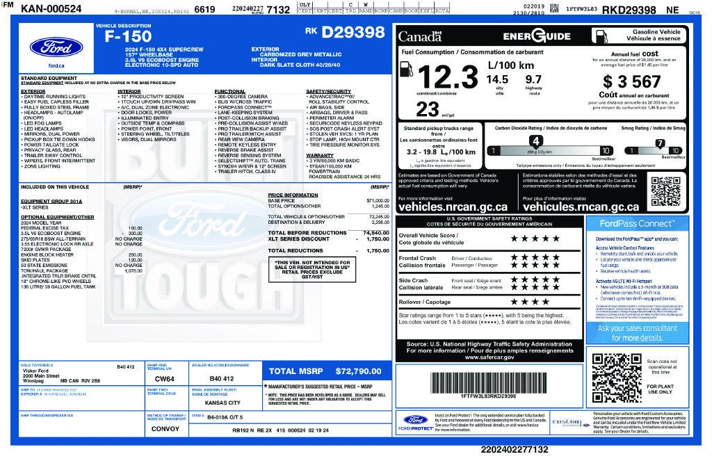 2024 Ford F-150 XLT