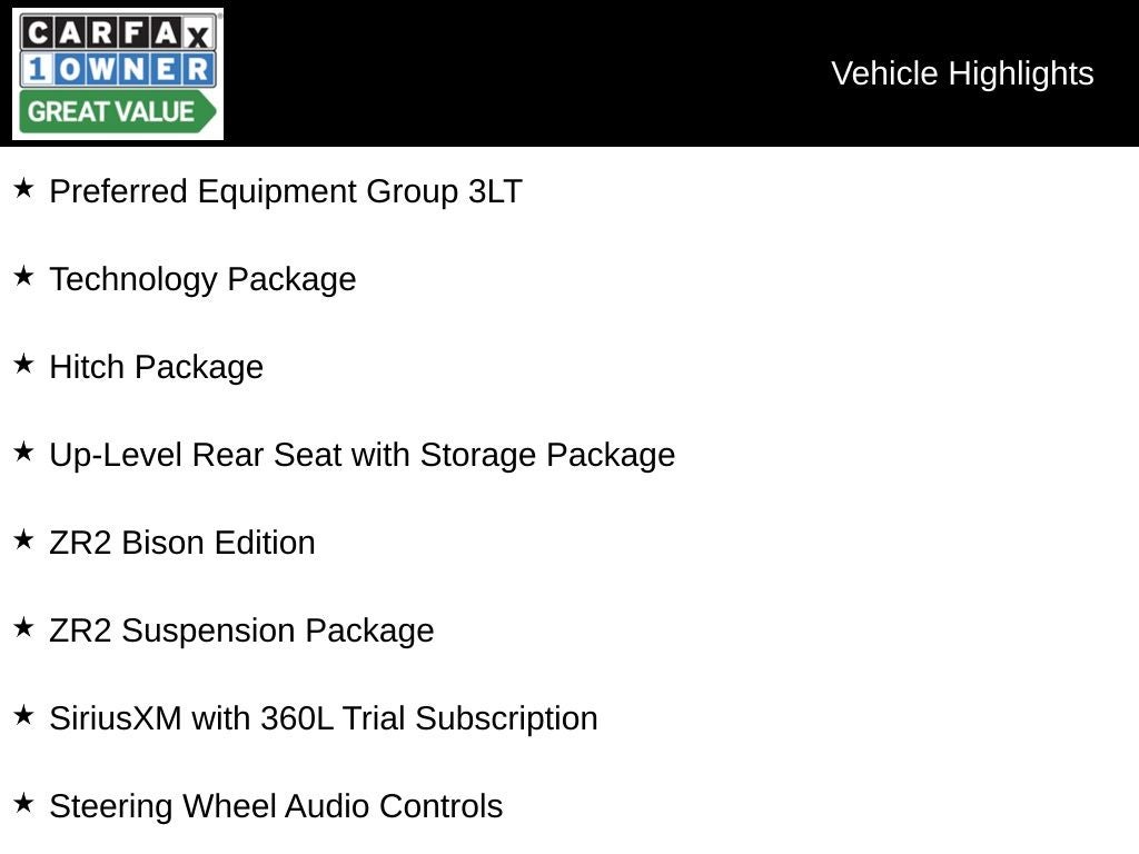 2025 Chevrolet Silverado 2500HD ZR2 Bison Edition